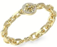 Bracciale Guess Uomo Savage Rebel in Acciaio Cubic Zirconia JUMB06 056JW